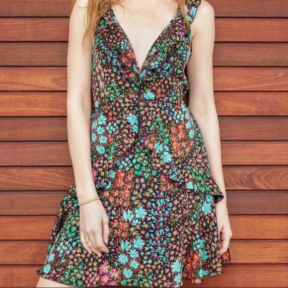 NWT! A Love Like You Floral Mini Dress. Size Large. - Picture 2 of 11